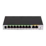 Router All in One, 2 x RJ45 Gigabit, 8 x RJ45 PoE Gigabit, Behavior Management - HIKVISION DS-3WG210GP-SI