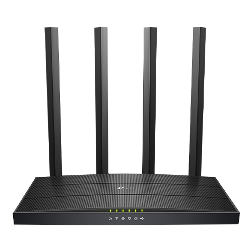 Router Wireless TP-Link Archer C6U AC1200 Dual-Band OneMesh Beamforming ArcherC6U