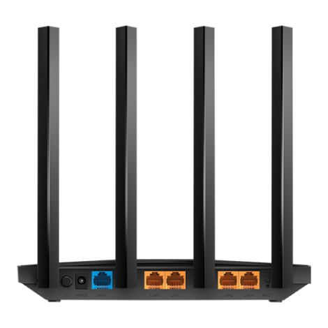 Router Wireless TP-Link Archer C6U AC1200 Dual-Band OneMesh Beamforming ArcherC6U - imagine 3