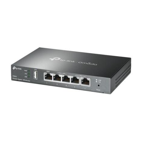 Router VPN Gigabit 1 x RJ45 WAN, 2 x RJ45 LAN/WAN, 2 x RJ45 LAN, 1 x USB - TP-Link Omada ER605 - imagine 3
