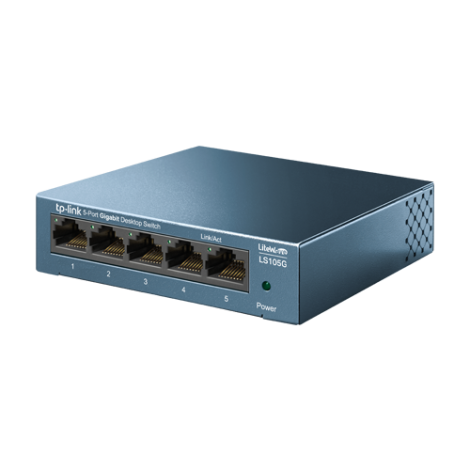 Switch LiteWave LS105G, 5 porturi RJ45 Gigabit, Unmanaged - TP-Link LS105G - imagine 2