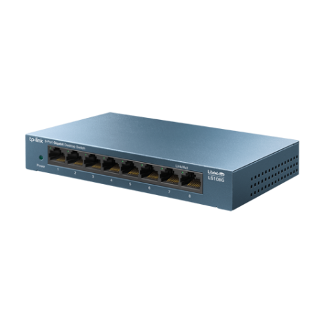 Switch LiteWave LS108G, 8 porturi RJ45 Gigabit, Unmanaged - TP-Link LS108G - imagine 2