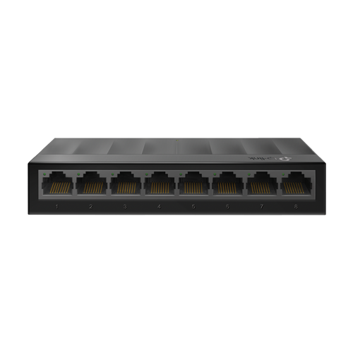 Switch LiteWave LS1008G, 8 porturi RJ45 Gigabit, Unmanaged - TP-Link LS1008G
