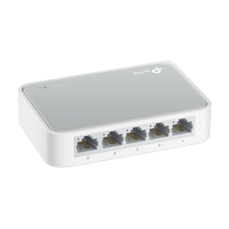 Switch 5 porturi RJ45 10/100 Mbps, Unmanaged - TP-Link TL-SF1005D - imagine 2