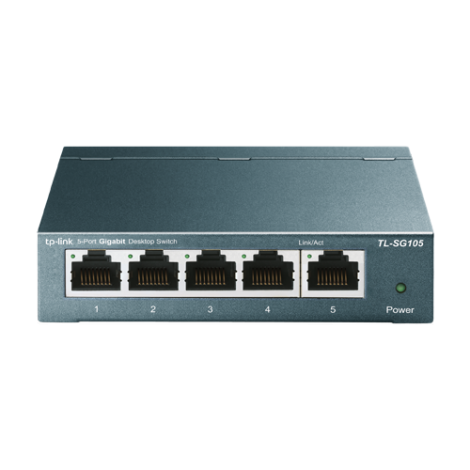 Switch TL-SG105, 5 porturi RJ45 Gigabit, Unmanaged - TP-Link TL-SG105