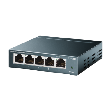 Switch TL-SG105, 5 porturi RJ45 Gigabit, Unmanaged - TP-Link TL-SG105 - imagine 2
