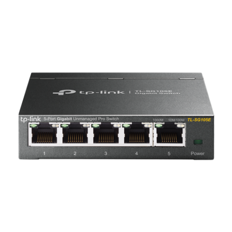 Switch Easy Smart, 5 porturi RJ45 Gigabit, Managed - TP-Link TL-SG105E