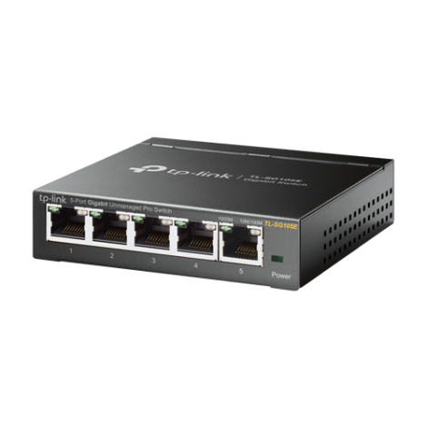 Switch Easy Smart, 5 porturi RJ45 Gigabit, Managed - TP-Link TL-SG105E - imagine 2