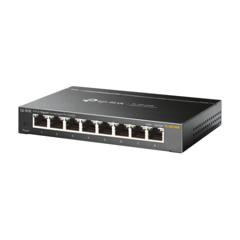 Switch Easy Smart, 8 porturi RJ45 Gigabit, Managed - TP-Link TL-SG108E - imagine 2