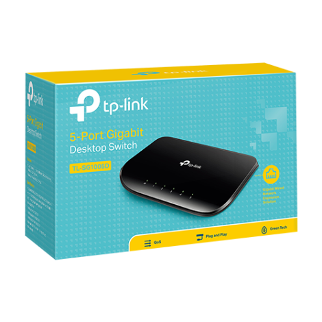 Switch TL-SG1005D, 5 porturi RJ45 Gigabit, Unmanaged - TP-Link TL-SG1005D - imagine 4