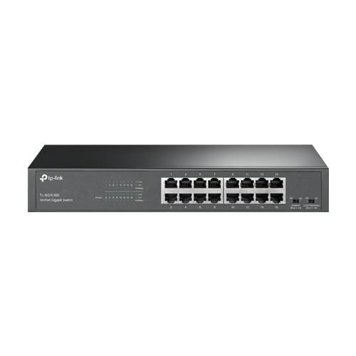 Switch 16 porturi RJ45 Gigabit, Unmanaged, 1U - TP-Link TL-SG1016D