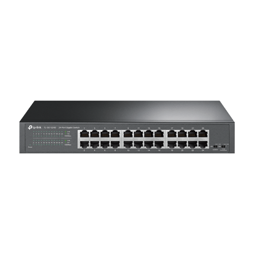 Switch 24 porturi RJ45 Gigabit, Unmanaged, 1U - TP-Link TL-SG1024D