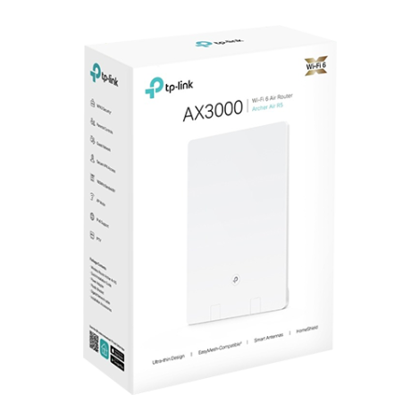 Router Wireless TP-Link Archer Air R5 AX3000 Dual-Band Wi-Fi 6 Antene smart ArcherAirR5 - imagine 4