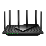 Router wireless TP-Link Archer AX72 Pro, AX5400, Wi-Fi 6, Dual-Band Gigabit, 1x2.5 Gigabit, USB 3.0, MU-MIMO ArcherAX72Pro