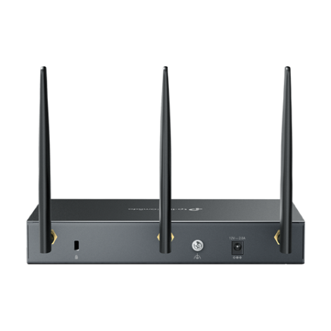 Router VPN, Wi-Fi 6, AX3000, 1 x SFP Gigabit, 5 x RJ45 Gigabit, 1 x USB - TP-Link Omada ER706W - imagine 3