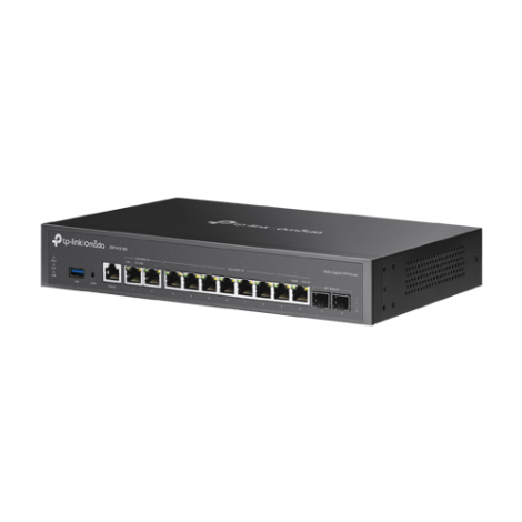 Router VPN, 2 x RJ45 2.5G, 2 x SFP Gigabit, 8 x RJ45 Gigabit, 1 x USB, 1U - TP-Link Omada ER7412-M2 - imagine 3