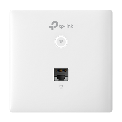 Access Point Wi-Fi 4, 2.4 GHz, 300 Mbps, 2 x 1.8 dBi, 2 x RJ45 10/100 Mbps, PoE - TP-Link Omada EAP115-Wall