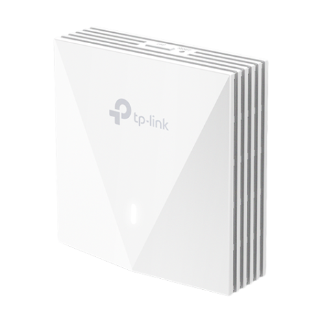 Access Point Wi-Fi 6, AX3000 Dual-Band, 3/5 dBi, 2 x RJ45 Gigabit, PoE - TP-Link Omada EAP650-wall