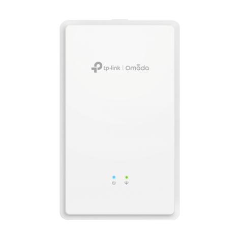 Access Point Wi-Fi 6, AX1800 Dual-Band, 1 x GPON, 1 x FXS, 2 x RJ45 1G, PoE Out - TP-Link Omada EAP625GP-Wall