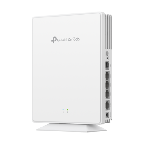 Access Point Wi-Fi 6, AX1800 Dual-Band, 1 x GPON, 1 x FXS, 4 x RJ45 1G, PoE Out - TP-Link Omada EAP610GP-Desktop - imagine 3