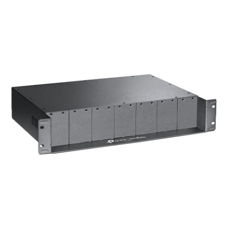 Suport rackabil pentru convertoare media TP-Link TL-FC1420, 14 sloturi - TP-Link FC1420 - imagine 2