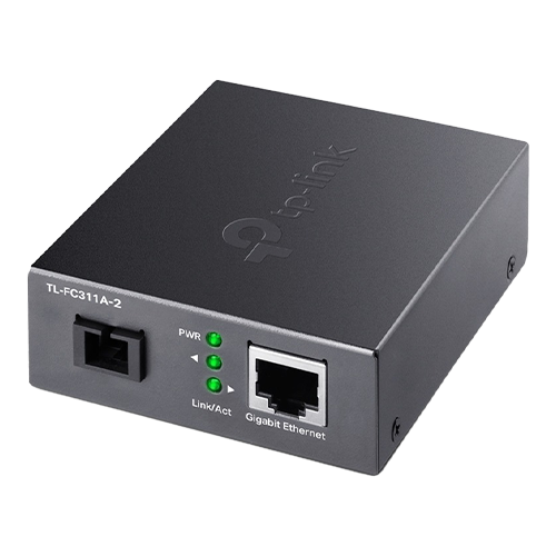 Media Convertor Gigabit WDM, SC, single-mode, 2 Km, TX 1550nm / RX 1310nm - TP-Link Omada FC311A-2