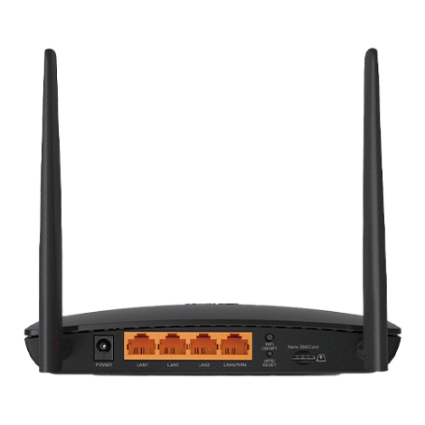 Router 3G / 4G LTE Wireleess TP-LINK Archer MR200 Slot Micro SIM - TP-LINK ArcherMR200 - imagine 3