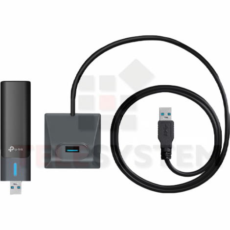 Adaptor USB wireless TP-Link Archer TXE50UH, AXE3000 Wi-Fi 6E High Gain - TP-LINK ArcherTXE50UH - imagine 3
