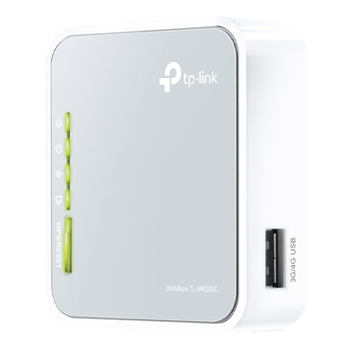 Router wireless portabil TP-LINK TL-MR3020 N300 3G/4G - TP-LINK TL-MR3020