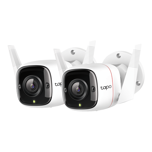 Pachet 2 Camere IP Wi-Fi, 2K, Audio bidirectional, IR 30M - TP-Link Tapo TapoC310P2