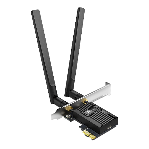 Placa de retea PCIe TP-Link Archer TX55E, AX3000, Dual-Band, Wi-Fi 6, Bluetooth 5.2 - TP-LINK ArcherTX55E