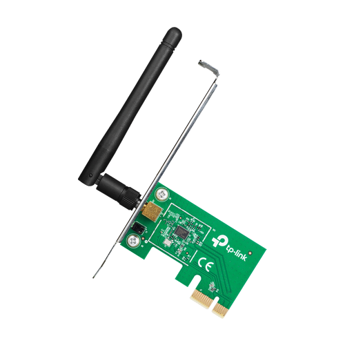 Placa de retea Wi-Fi 4, 2.4 Ghz, 150Mbps, 2dBi, PCI Express - TP-LINK TL-WN781ND