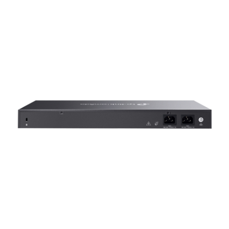 Switch 4 x SFP+ 10G, 20 x SFP 1G, 4 x combo SFP/RJ45 1G, 2 x surse, L2 Management  - TP-Link Omada SG3428XF - imagine 2
