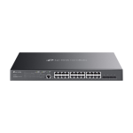 Switch 24 porturi PoE RJ45 Gigabit, 4 x SFP Gigabit, L2 Management, 1U - TP-Link Omada SG3428MP