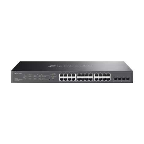 Switch 16 porturi PoE RJ45 1G, 4 x SFP 1G, 8 x RJ45 1G, L2 Management, 1U - TP-Link Omada SG2428LP
