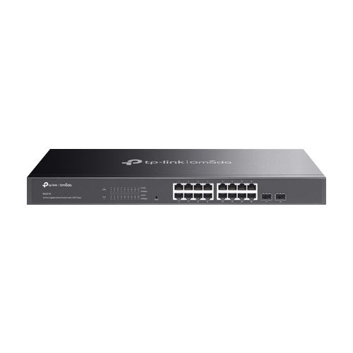 Switch 16 porturi RJ45 Gigabit, 2 x SFP Gigabit, L2 Management, 1U - TP-Link Omada SG2218
