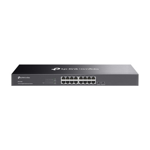 Switch 16 porturi RJ45 Gigabit, Unmanaged, 1U - TP-Link Omada DS1016G