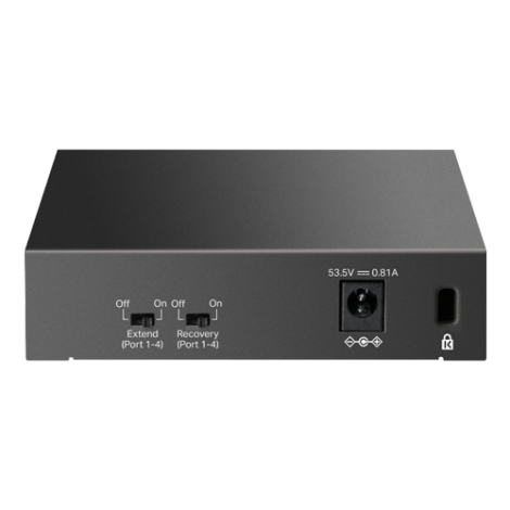 Switch LiteWave, 5 porturi RJ45 10/100Mbps, 4xPoE+, Unmanaged - TP-Link LS105LP - imagine 2