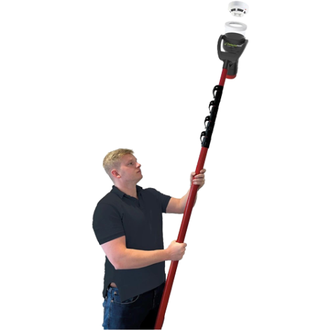 Brat telescopic 6.9 metri pentru distribuitorul de aerosoli - Gas Safe Europe DP1-Detectapole - imagine 2