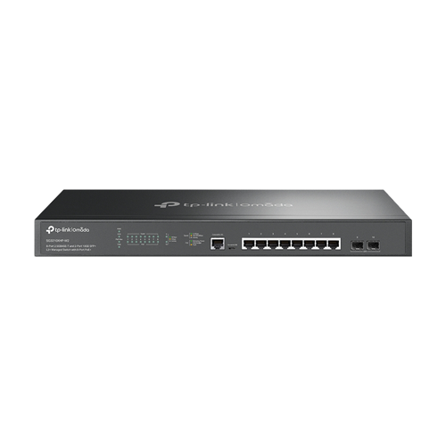 Switch 8 porturi PoE RJ45 2.5G, 2 x SFP+ 10G, L2 Management, 1U - TP-Link Omada SG3210XHP-M2