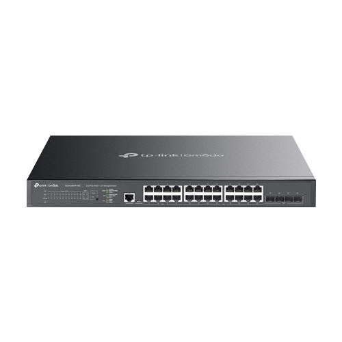 Switch 24 porturi PoE RJ45 2.5G, 4 x SFP+ 10G, L2 Management, 1U - TP-Link Omada SG3428XPP-M2
