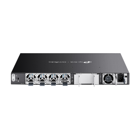 Switch 24 porturi PoE RJ45 Gigabit, 4 x SFP+ 10G, 2 x surse, L3 Management, 1U - TP-Link Omada SG6428XHP - imagine 2