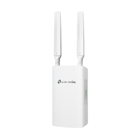 Router exterior 4G+, Wi-Fi 6, AX3000, Nano SIM, 3 x RJ45 Gigabit, PoE In/Out, IP55 - TP-Link Omada ER703WP-4G-Outdoor