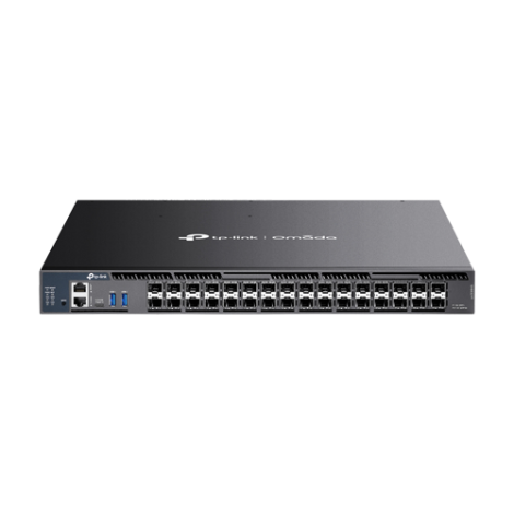 Switch 26 porturi SFP+ 10G, 6 porturi SFP28 25G, 2 x surse, L3 Management, 1U - TP-Link Omada SX6632YF