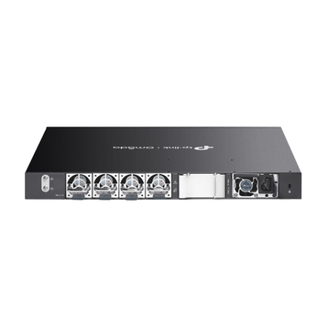 Switch 26 porturi SFP+ 10G, 6 porturi SFP28 25G, 2 x surse, L3 Management, 1U - TP-Link Omada SX6632YF - imagine 2