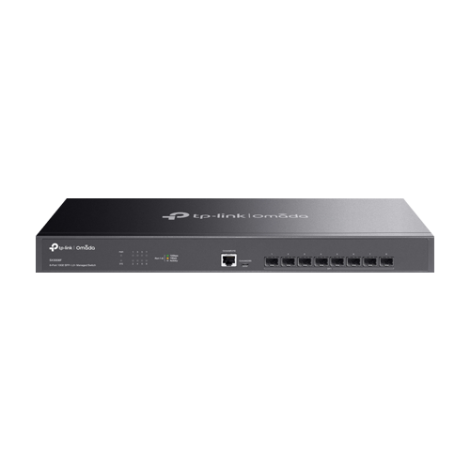 Switch 8 porturi SFP+ 10G, L2 Management, 1U - TP-Link Omada SX3008F
