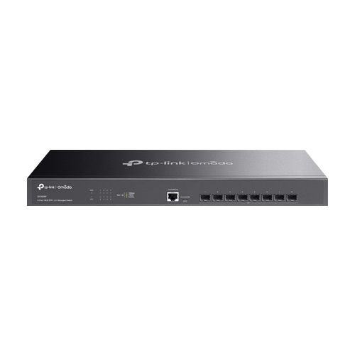 Switch 8 porturi SFP+ 10G, L2 Management, 1U - TP-Link Omada SX3008F