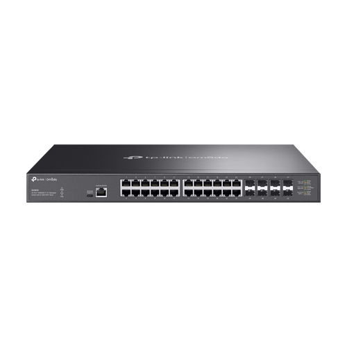 Switch 24 porturi RJ45 10G, 8 porturi SFP+ 10G, L2 Management, 1U - TP-Link Omada SX3832