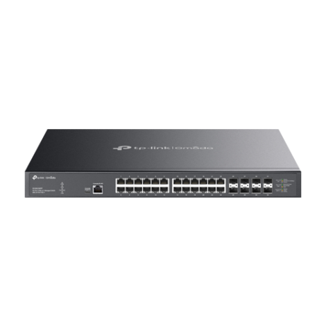 Switch 24 porturi PoE RJ45 10G, 8 porturi SFP+ 10G, L2 Management, 1U - TP-Link Omada SX3832MPP