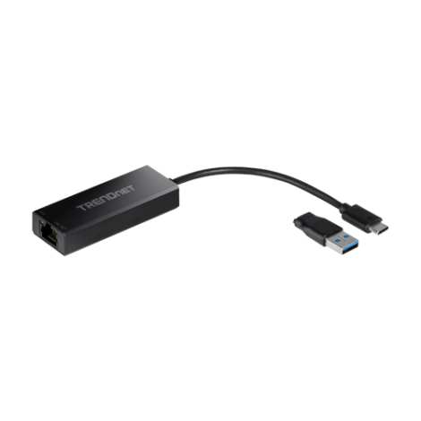Adaptor USB-C 3.1 la RJ45 2.5G, adaptor USB-A - TRENDnet TUC-ET2G - imagine 3